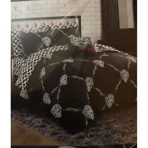 Viral Ed Hardy 8 piece Comforter Set,  Queen